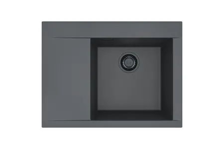 Zlewozmywak ALVEUS PURE-G P 60 Black Edition, k.prawa 1149497