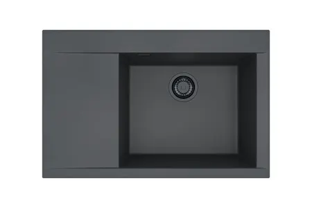 Zlewozmywak ALVEUS PURE-G P 70 Black Edition, k.prawa 1149504