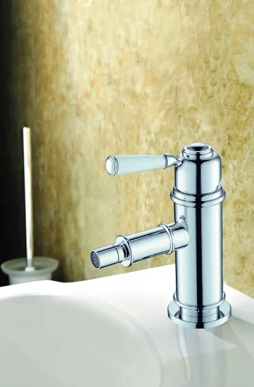 BLUE WATER Bateria bidetowa CALITRI chrom/porcelana CAL-BB.040C*