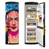Lodówka Vestfrost VR-FB373-2E2BM Czarny (Frida Kahlo) + gratis blok noży SMEG KBSF02PB!