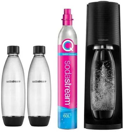 Saturator SodaStream Terra, czarny