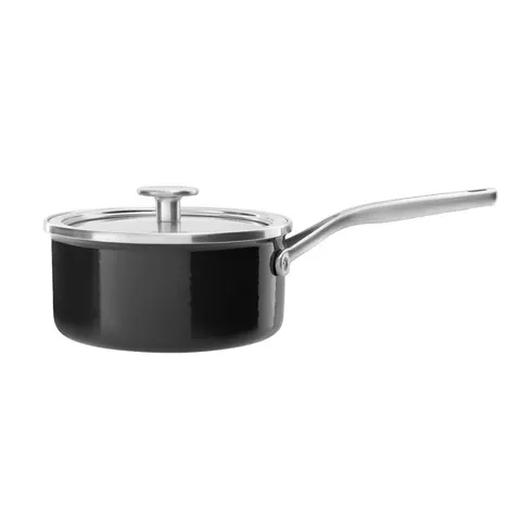 Rondel emaliowany 18cm KitchenAid - czarny