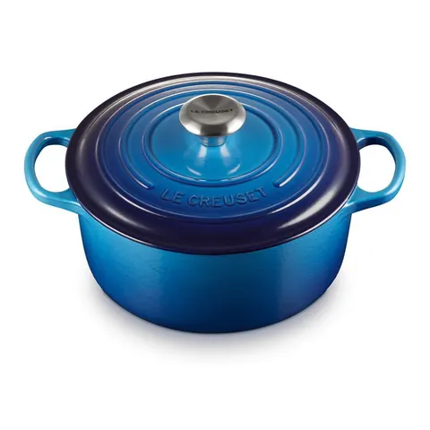 Okrągła Brytfanna Le Creuset 26cm Azure