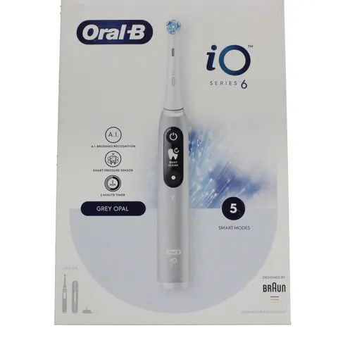 Szczoteczka elektryczna Oral-B iO6 Series Grey Opal