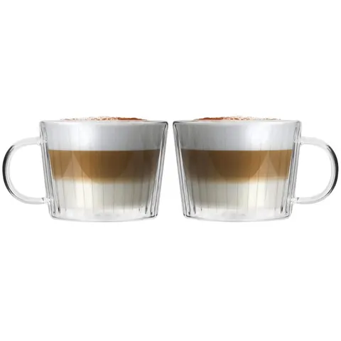 Vialli - Komplet 2 filiżanek z podwójną ścianką 250 ml Livio Duo 1647
