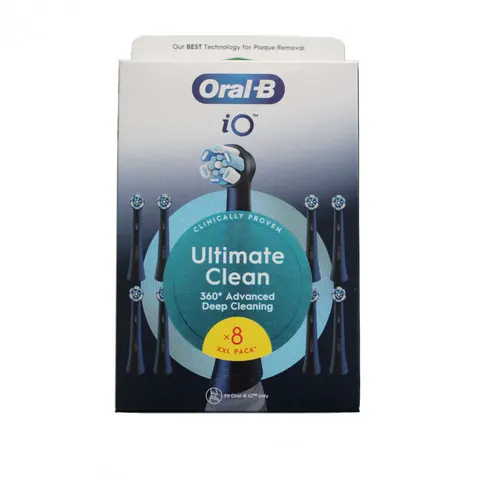 Końcówki do szczoteczki Oral-B iO Ultimate Clean Black 8szt