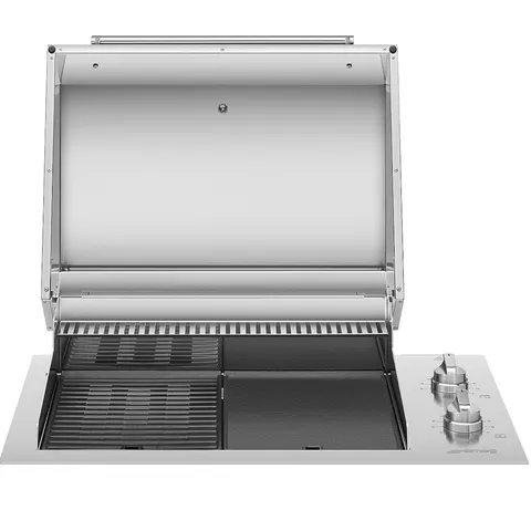 Grill elektryczny do zabudowy Smeg BBQE90X