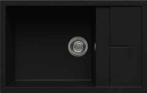 Zlewozmywak nakładany Elleci Unico 310 K86 Keratek Black