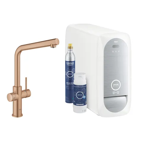 31454DL1 Grohe Blue Home Zestaw startowy L Brushed sunset