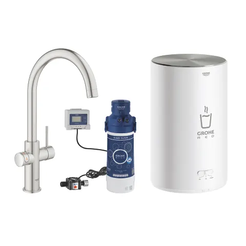30083DC1 Grohe Red Duo Wylewka C, Bojler M, Stal Nierdzewna