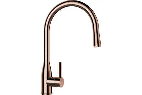 Bateria Schock KAVUS 559120 Copper brushed wyciągana wylewka
