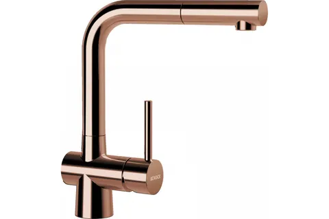 Bateria Schock Laios 517120 Copper brushed wyciągana wylewka
