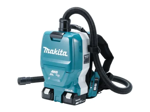 Makita Odkurzacz plecakowy aku 2x18V DVC265ZXU