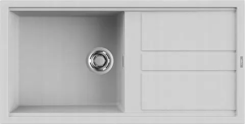 Zlewozmywak nakładany Elleci BEST 480 M79 Aluminium