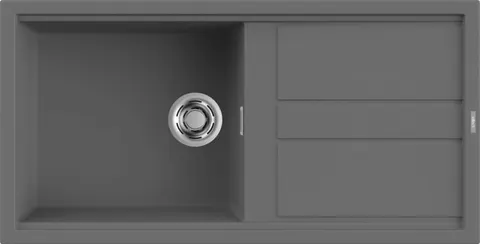 Zlewozmywak nakładany Elleci BEST 480 K99 Dark Grey