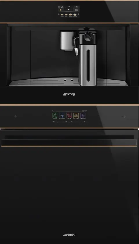 Piekarnik Multitech Smeg Dolce Still Novo SO6606WAPNR 60 cm + Ekspres do kawy CMS4604NR