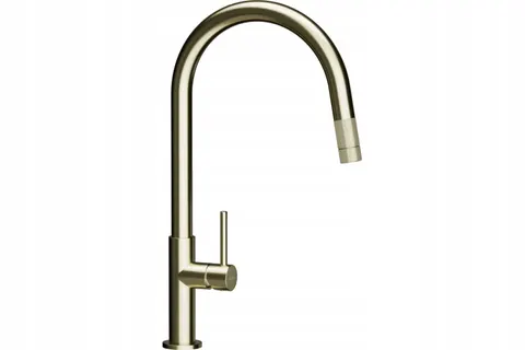 Bateria Schock TALIA 536120 WGO White Gold wyciągana wylewka