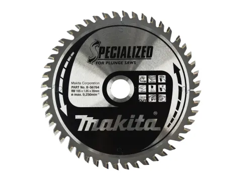 Makita Tarcza tnąca Specialized T.C.T, 165 x 20 mm, 48 Z B-56764