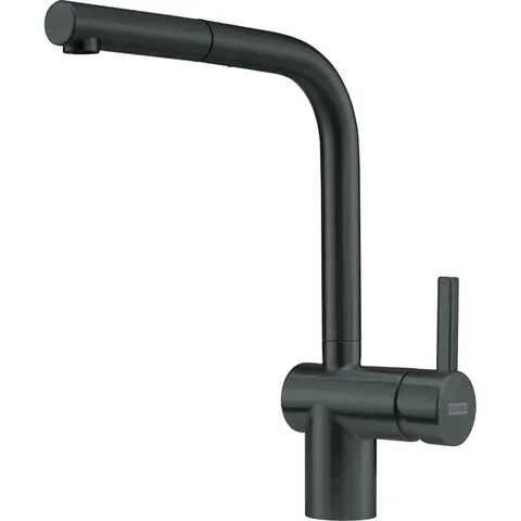 Bateria Franke Atlas Neo Pull-Out Czarna stal szlachetna