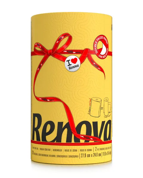 Ręcznik papierowy Renova żółty 1R