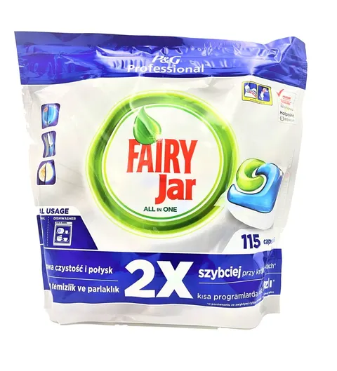 Tabletki do zmywarki Fairy Jar All in One 115szt
