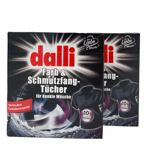 Dalli Farb & Schmutzfang-Tücher do ciemnego prania – 10 szt.
