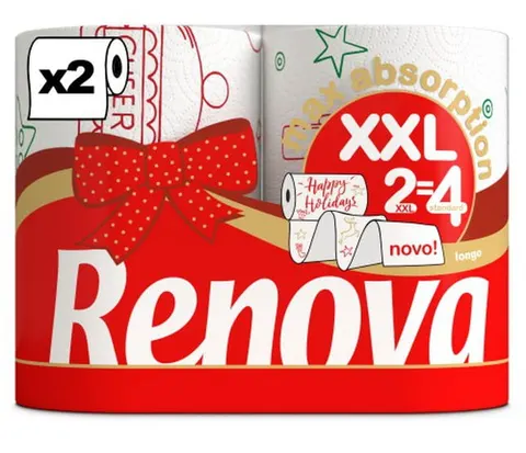 Świąteczny ręcznik papierowy Renova 2R
