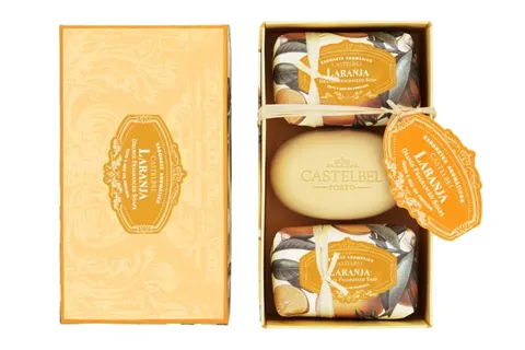 Mydła w kostce Castelbel Pomarańcza 3szt