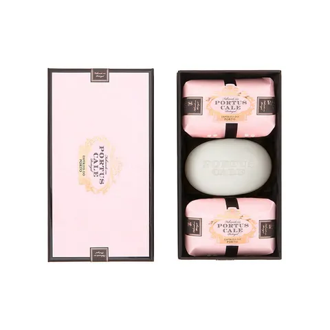 Mydła w kostce Portus Cale Rose Blush 3szt