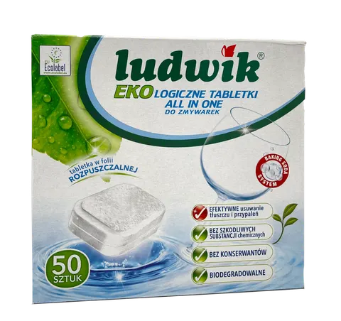 Tabletki do zmywarki Ludwik All in One Ekologiczne 50szt