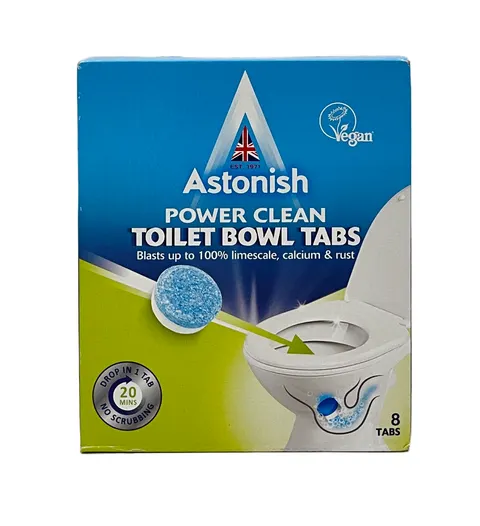 Tabletki do WC Astonish 8szt 200g