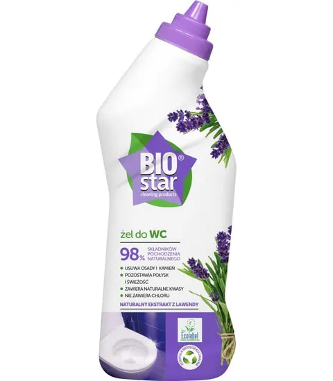 Żel do toalet z naturalnym ekstraktem z lawendy Biostar 750 ml