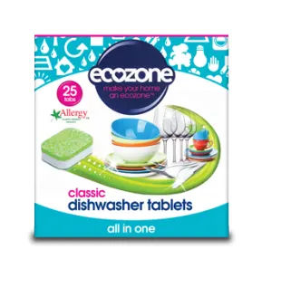 Tabletki do zmywarki Ecozone Classic all in one 25 szt