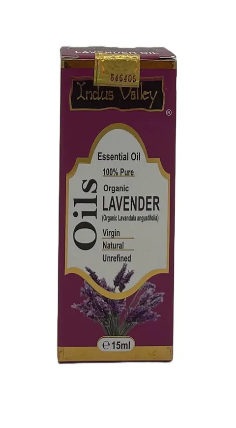 Lawendowy olejek eteryczny Indus Valley 15 ml