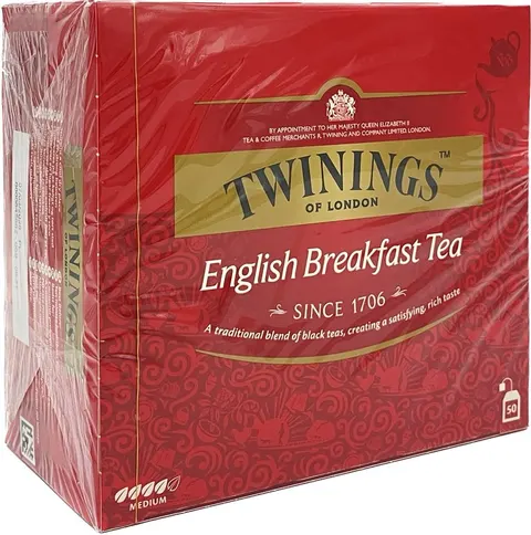 Herbata Twinings English Breakfast 50 sztuk