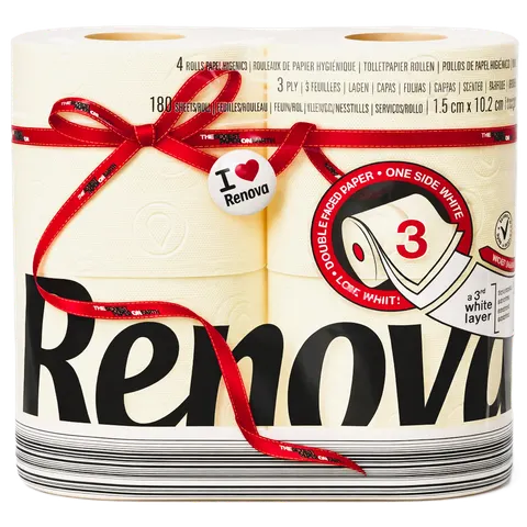 Papier toaletowy Nude Renova Double Faced 4R