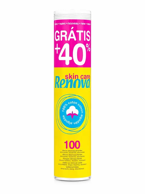 Płatki waciki kosmetyczne Renova mini 100 sztuk