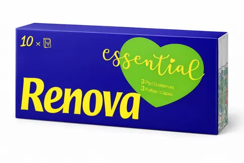 Chusteczki kieszonkowe Renova Essential 10x9