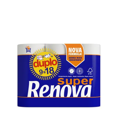 Papier toaletowy Renova Super Double 9R