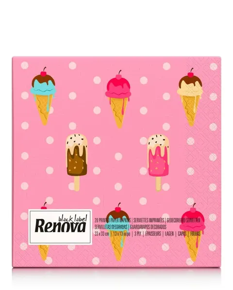 Serwetki stołowe Renova Gelato 20 szt