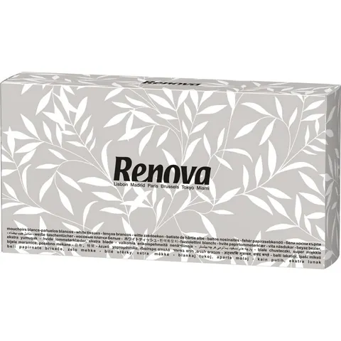 Chusteczki do twarzy Renova BLK Maxi 100szt