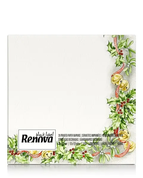 Serwetki Renova Xmas Holly 20szt