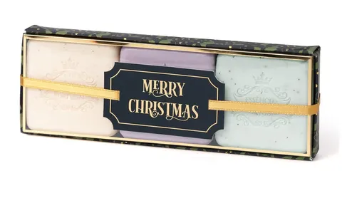 Zestaw mydeł Merry Christmas Pack 3x80g