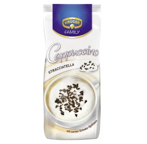 Kawa rozpuszczalna Kruger Cappuccino Stracciatella 500g