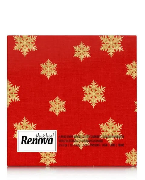Serwetki Renova Golden Stars 20szt 33x33cm