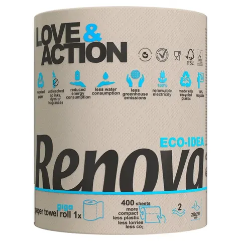 Ręcznik Papierowy Renova Love & Action Giga Roll 1R