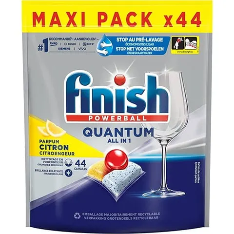 Tabletki do Zmywarki Finish Powerball Quantum Citron 44szt 457g