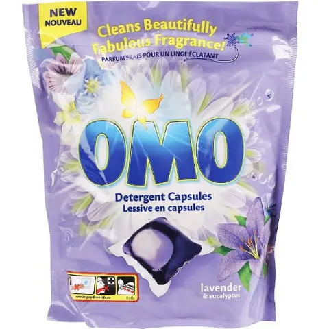Kapsułki do Prania OMO Lavender & Eucalyptus 42p 840g