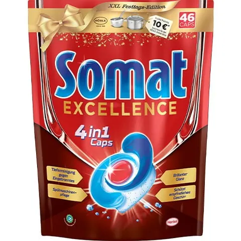 Tabletki do Zmywarki Somat Excellence 4in1 Caps 46szt 796g