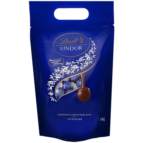 Kulki czekoladowe Lindt Lindor Semi-Dark 1kg